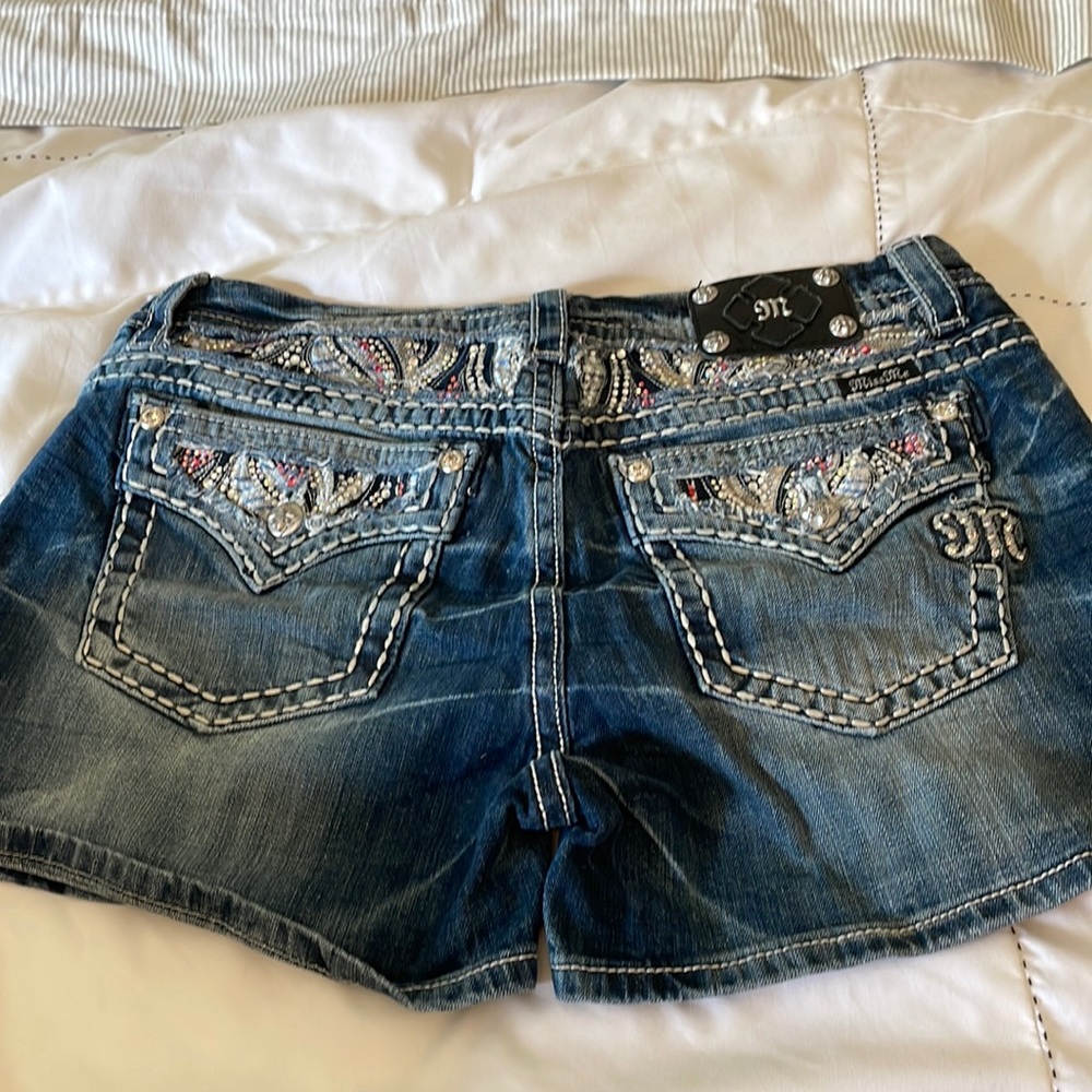 Miss Me Jeweled Shorts.